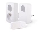 Campanelli - Scs Sentinel - Sone Duo - Senza Fili E Senza Batterie - Confezione Da 2 - Portata 150 + 50 Metri - Alimentazione Autonoma