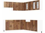 Syfax™ Set Mobili Da Cucina 11 Pz Lucca Legno Antico In Truciolato