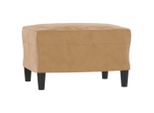 Syfax™ Poggiapiedi Marrone 60X50X41 Cm In Velluto