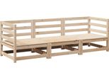 Syfax™ Set Divani Da Giardino 3 Pz In Legno Massello Di Pino