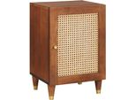 Syfax™ Mobile Da Bagno Marrone 38 X 33,5 X 58 Cm Legno Multistrato