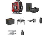 Livella Laser, Autolivellante, Raggi Verdi Ad Alta Precisione, Set C