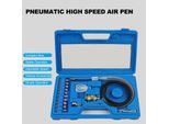 Kit Di Smerigliatrici Pneumatiche A Matita Mini Smerigliatrice A Matita Lucidatrice Strumento Di Taglio Ad Alta Velocità Smerigliatura Kit Di Strumenti Compatti Per La Pulizia Taglio Lucidatura Saldatura