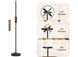 Lampada Da Terra, Dimmerabile, Con Telecomando, Nero, Nero, Nero, Nero, Nero