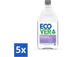 Ecover - Ricarica Per Sapone Per Le Mani - Lavanda E Aloe Vera - 950 Ml - Confezione Risparmio - 5 Pezzi