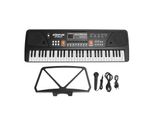 Set Di Tastiere Elettriche A 61 Tasti, Ricaricabili, Pianoforte Elettrico Portatile, Regalo Di Compleanno Ideale Per I Bambini