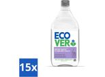 Ecover - Ricarica Di Sapone Per Mani - Lavanda E Aloe Vera - 950 Ml - Confezione Risparmio - 15 Pezzi