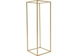 Set Di 5 Portafiori In Metallo, Decorazione Da Tavolo, Oro, Misura M - Per Matrimoni, Eventi E Decorazioni Per La Casa