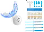 Succebuy Kit Per Lo Sbiancamento Dei Denti Con Luce Led, Gel Desensibilizzante, Vassoio A U E Gel Sbiancante, Kit Portatile Senza Fili Per Una Rimozione Efficace Delle Macchie Più Ostinate