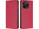 Custodia Per Telefono Cellulare Per Blu Bold K10/Blu G54,Poliuretanoleather Flip Cover Antiurto Custodia Magnetica Con Supporto Rosso