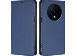 Custodia In Pelle Per Honor Magic8, Flip Case Magnetico In Finto Cuoio Con Supporto Blu Scuro