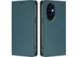 Custodia Per Telefono Cellulare Per Honor 200, Flip Cover In Finto Cuoio Antiurto Magnetica Con Supporto Verde