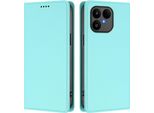 Custodia Per Cellulare Per Fairphone 6,Poliuretanopelle Flip Cover Antiurto Magnetico Con Supporto Turchese