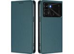Custodia In Pelle Per Itel P40, Custodia Flip Magnetica In Finto Cuoio Con Supporto Verde