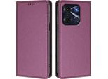 Custodia In Pelle Per Itel A60 / Itel A60S, Custodia Flip Magnetica In Finto Cuoio Con Supporto Viola