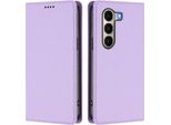 Custodia Per Telefono Cellulare Per Itel A95, Flip Cover In Finto Cuoio Antiurto Custodia Magnetica Con Supporto Viola