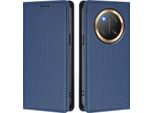 Custodia In Pelle Per Honor X9C/Magic7 Lite, Flip Case Magnetico In Finto Cuoio Con Supporto Blu Scuro