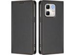 Custodia Per Cellulare Per Infinix Hot 50I /Smart 9 /Smart 9 Hd,Poliuretanoleather Flip Cover Custodia Magnetica Antiurto Con Supporto Nero