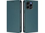 Custodia In Pelle Per Doogee Note 58 / Note 58 Pro, Custodia Magnetica In Finto Cuoio Con Supporto Verde