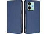 Custodia In Pelle Per Honor Play10, Flip Case Magnetico In Finto Cuoio Con Supporto Blu Scuro