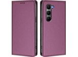 Custodia In Pelle Per Infinix Hot 60 5G/Hot 60I 4G, Custodia Flip Magnetica In Finto Cuoio Con Supporto Viola
