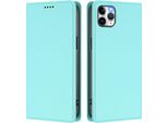 Custodia In Pelle Per Iphone 11 Pro Max, Flip Case Magnetico In Finto Cuoio Con Supporto Verde Menta