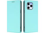 Custodia Per Telefono Cellulare Per Honor 60 Se, Flip Cover In Finto Cuoio Antiurto Magnetica Con Supporto Turchese