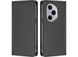 Custodia Per Telefono Cellulare Per Honor 400 Pro, Flip Cover In Finto Cuoio Antiurto Magnetica Con Supporto Nero