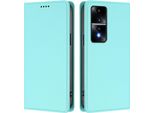 Custodia Per Telefono Cellulare Per Honor 80 Gt, Flip Cover In Finto Cuoio Antiurto Magnetica Con Supporto Turchese