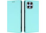 Custodia In Pelle Per Honor X8 5G/Honor X6/Honor 70 Lite, Custodia Flip Magnetica In Finto Cuoio Con Supporto Verde Menta