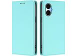 Custodia Per Telefono Cellulare Per Blu G53, Flip Cover In Finto Cuoio Antiurto Custodia Magnetica Con Supporto Turchese