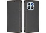 Custodia Per Telefono Cellulare Per Honor X8B, Flip Cover In Finto Cuoio Antiurto Magnetica Con Supporto Nero