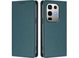 Custodia In Pelle Per Infinix Note 50 4G/Note 50 Pro 4G, Custodia Magnetica In Finto Cuoio Con Supporto Verde