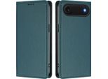 Custodia Per Iphone Air, Flip Case In Finto Cuoio Custodia Magnetica Antiurto Con Supporto Verde