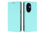 Custodia Per Telefono Cellulare Per Honor 200 Pro, Flip Cover In Finto Cuoio Antiurto Magnetica Con Supporto Turchese