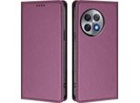 Custodia Per Telefono Cellulare Per Oneplus Ace 2 Pro, Flip Cover In Finto Cuoio Antiurto Magnetica Con Supporto Viola
