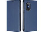 Custodia In Pelle Per Huawei Nova 9 Se/Honor 50 Se, Custodia Flip Magnetica In Finto Cuoio Con Supporto Blu Scuro