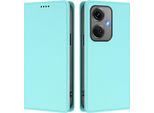 Custodia Per Telefono Cellulare Per Oneplus Nord CE3, Flip Cover In Finto Cuoio Antiurto Custodia Magnetica Con Supporto Turchese