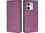 Custodia Per Cellulare Per Infinix Hot 50I /Smart 9 /Smart 9 Hd,Poliuretanoleather Flip Cover Custodia Magnetica Antiurto Con Supporto Viola