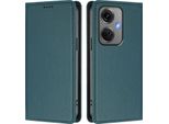 Custodia In Pelle Per Oneplus Nord CE3, Custodia Magnetica In Finto Cuoio Con Supporto Verde