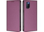 Custodia Per Telefono Cellulare Per Oppo A52 / A92 / A72 4G, Flip Cover In Finto Cuoio Antiurto Magnetica Con Supporto Viola