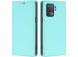Custodia In Pelle Per Oppo F19 Pro, Custodia Magnetica In Finto Cuoio Flip Con Supporto Verde Menta