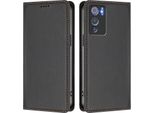 Custodia Per Telefono Cellulare Per Doogee N60 Pro, Flip Cover In Finto Cuoio Antiurto Magnetica Con Supporto Nero
