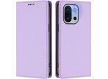 Custodia Per Telefono Cellulare Per Oneplus 13T /Oneplus 13S, Custodia Magnetica Antiurto In Finto Cuoio Flip Cover Con Supporto Viola