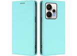 Custodia In Pelle Per Realme 15 /Realme 15 Pro 5G, Flip Case Magnetico In Finto Cuoio Con Supporto Verde Menta