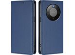 Custodia In Pelle Per Honor X9D/Magic8 Lite, Custodia Flip Magnetica In Finto Cuoio Con Supporto Blu Scuro