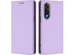 Custodia Per Telefono Cellulare Per Oneplus Nord 5 / Ace 5 Ultra, Flip Cover In Finto Cuoio Antiurto Custodia Magnetica Con Supporto Viola