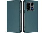 Custodia In Pelle Per Oneplus 15, Flip Case Magnetico In Finto Cuoio Con Supporto Verde