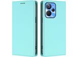 Custodia In Pelle Per Realme 10T 5G, Flip Case Magnetico In Finto Cuoio Con Supporto Verde Menta