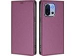 Custodia In Pelle Per Oneplus 13T /Oneplus 13S, Custodia Magnetica In Finto Cuoio Con Supporto Viola